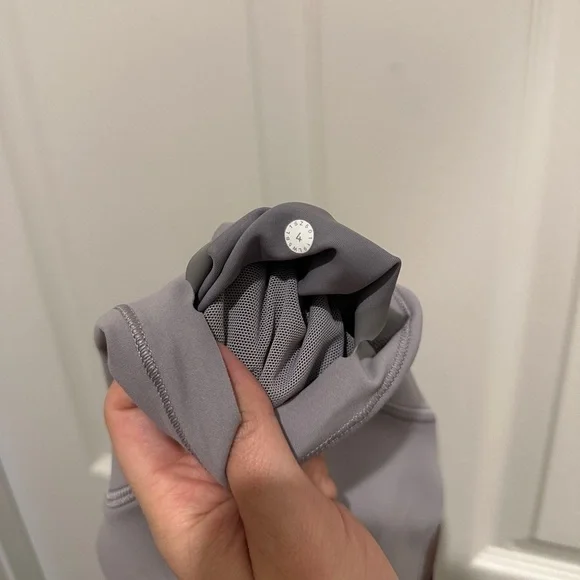 Lululemon In Movement Blocked Tight in Plum Shadow Everlux 25” - Picture 11 of 11